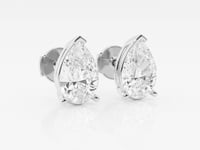 Lila-Lab Grown Diamond Stud Earrings