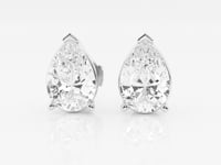 Lila-Lab Grown Diamond Stud Earrings