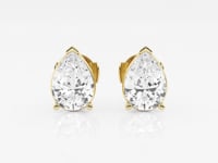 Lila-Diamond Stud Earrings for Women