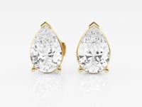 Lila-Diamond Stud Earrings for Women