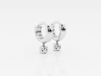 Hana-Lab Grown Diamond Hoop Earrings