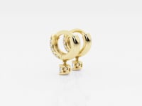 Hana-Diamond Hoop Earrings for Women