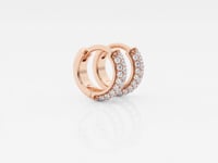 Naomi-Hoop Earrings with Lab Grown Diamonds