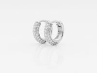 Naomi-Lab Grown Diamond Hoop Earrings
