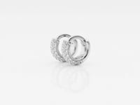 Naomi-Lab Grown Diamond Hoop Earrings