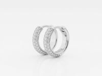 Naomi-Lab Grown Diamond Hoop Earrings