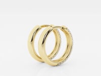 Naomi-Diamond Hoop Earrings for Women