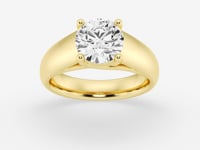 Dahlia-Lab Grown Diamond Engagement Ring for Women