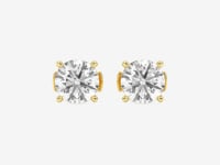 Sienna-Diamond Stud Earrings for Women