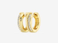 Sophia-Diamond Hoop Earrings for Women