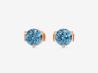 Vivienne-Stud Earrings with Lab Grown Diamonds