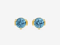 Vivienne-Diamond Stud Earrings for Women