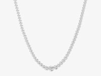 Adriana-Lab Grown Diamond Tennis Necklace