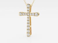Eleanor-Lab Grown Diamond Necklace Pendant for Women