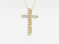 Eleanor-Lab Grown Diamond Necklace Pendant for Women