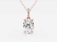 Elise-Diamond Necklace Pendant for Women