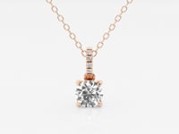 Elise-Diamond Necklace Pendant for Women
