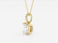 Elise-Lab Grown Diamond Necklace Pendant for Women