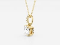 Elise-Lab Grown Diamond Necklace Pendant for Women