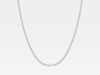 Eloise-Lab Grown Diamond Tennis Necklace