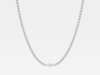 Eloise-Lab Grown Diamond Tennis Necklace