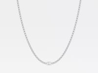 Eloise-Lab Grown Diamond Tennis Necklace