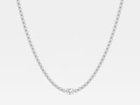 Eloise-Lab Grown Diamond Tennis Necklace