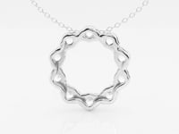 Luna-Lab Grown Diamond Necklaces