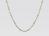 Mason-Lab Grown Diamond Necklace for Men
