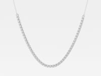 Scarlett-Lab Grown Diamond Tennis Necklace