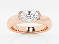 Emmy-Lab Grown Diamond Stackable ring for Women