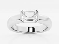 Emmy - Modern Heart Design Statement Ring