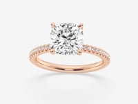 Eliana-Hidden Halo Engagement Ring - Lab Grown Diamonds