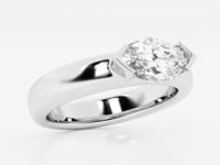 Emmy - Modern Heart Design Statement Ring