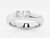 Emmy - Modern Heart Design Statement Ring