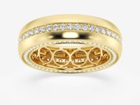 Caleb-Lab Grown Diamond Ring for Men