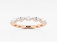 Jazlyn-Lab Grown Diamond Stackable ring for Women