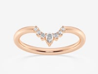 Estrella-Lab Grown Diamond Anniversary ring for Women