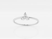 Lacey - Delicate Thin Band Statement Ring