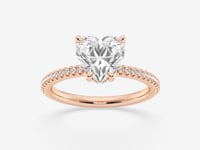 Eliana-Hidden Halo Engagement Ring - Lab Grown Diamonds