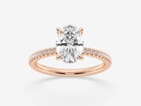 Eliana-Hidden Halo Engagement Ring - Lab Grown Diamonds