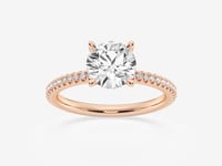 Eliana-Hidden Halo Engagement Ring - Lab Grown Diamonds