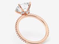 Eliana-Hidden Halo Engagement Ring - Lab Grown Diamonds