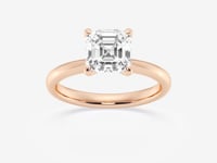 Elise-Solitaire Engagement Ring - Lab Grown Diamonds