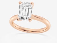 Elise-Solitaire Engagement Ring - Lab Grown Diamonds