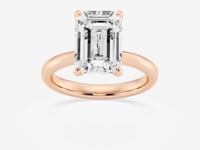 Elise-Solitaire Engagement Ring - Lab Grown Diamonds