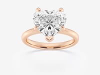 Elise-Solitaire Engagement Ring - Lab Grown Diamonds