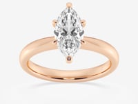 Elise-Solitaire Engagement Ring - Lab Grown Diamonds
