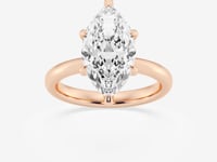 Elise-Solitaire Engagement Ring - Lab Grown Diamonds