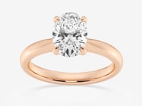 Elise-Solitaire Engagement Ring - Lab Grown Diamonds
